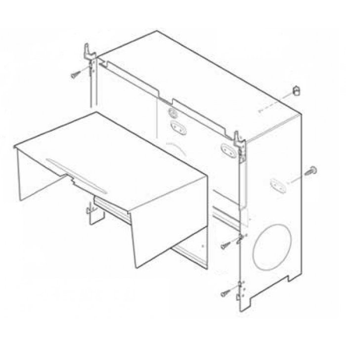 Truma (32)Inbouwkast 2 ventilatoren compleet