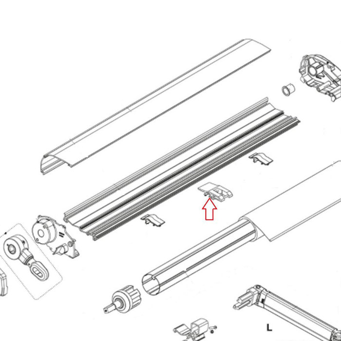 Fiamma Fiamma F80S Rafter kit