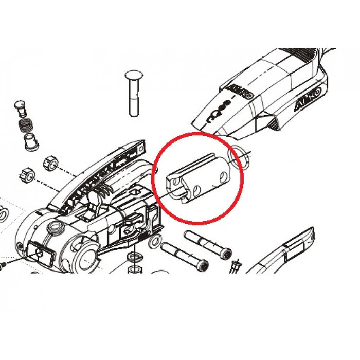AL-KO AL-KO Afstandsbeugel D45