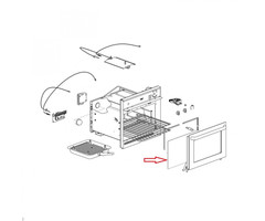 Thetford Thetford glass inner door Duplex oven