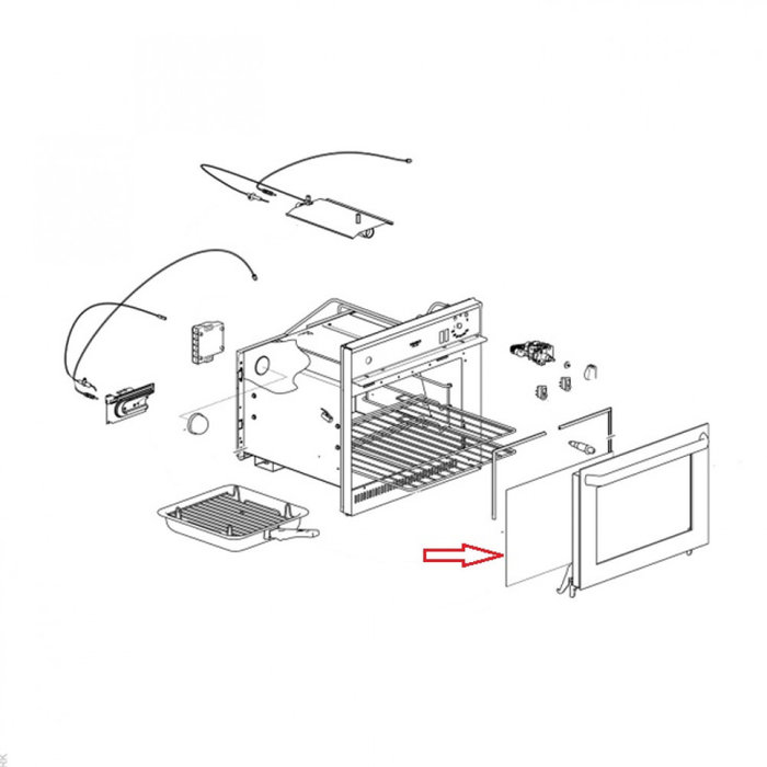 Thetford Thetford glass inner door Duplex oven