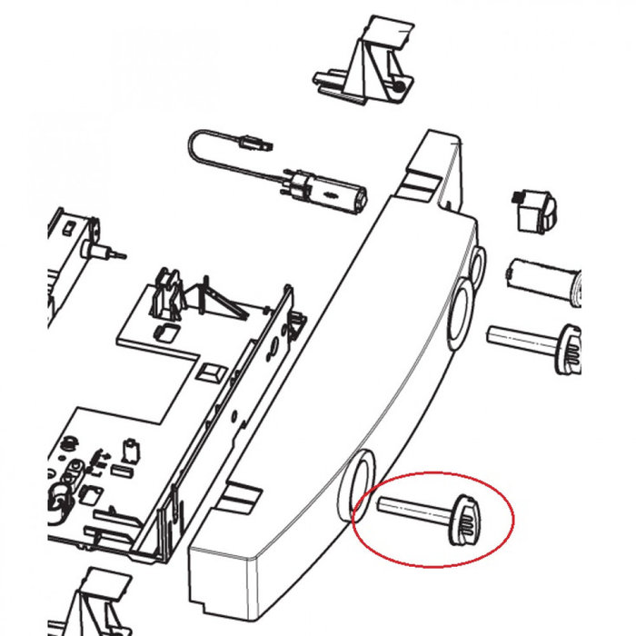 Dometic Dometic RMS8550 Draaiknop Keuzeschakelaar