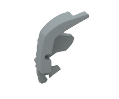 Fiamma Fiamma F80S Eindkap Lead Rail Rechts Titanium