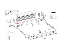 Thule Thule Mainhousing bottom 8000 ano 5.5m