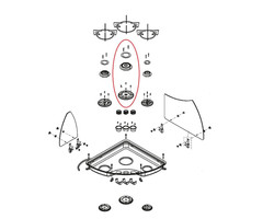 Dometic Dometic Kit Brandertop RVS