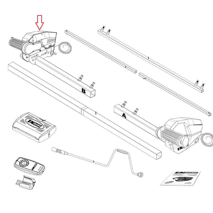 Enduro Enduro Motoreenheid B EM303