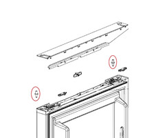 Dometic Dometic Deurscharnier RML 10.4 S 10 stuks