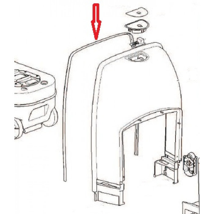 Thetford Thetford C223CS Muur Seal Rubber