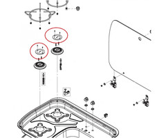 Dometic Dometic Branderdeksel