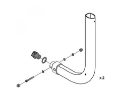 Thule 5 stuks Thule Adapter 4 Point Fixation Fiamma 5 Set