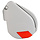 Fiamma left lead bar case end cap F35Tit