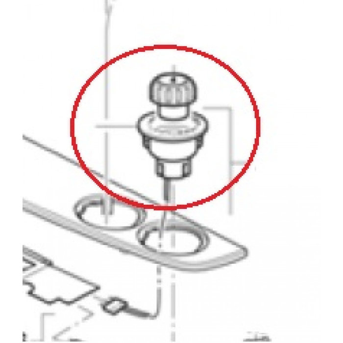 Truma (22a)Knop met verlichting