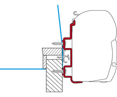 Fiamma Fiamma Hymer Exsis Adapter <2005 300 F45