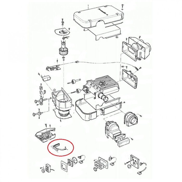 Truma (53)Kabelboom E2800,4000,BR2. 12V