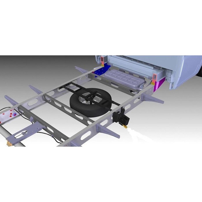 AL-KO AL-KO Reservewielhouder AMC Chassis