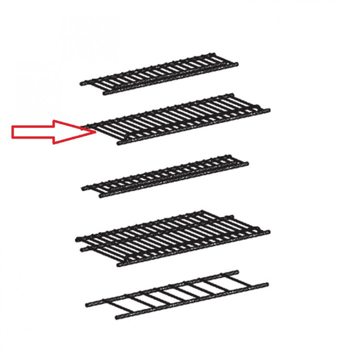 Dometic Dometic Bovenrooster verzinkt 463 x 165 2413375508