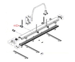 Thule Thule VeloSlide Wheelholder With Strap (1x)