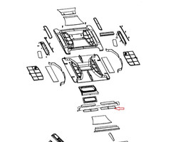 Dometic Dometic Lamel Ventilator Voorkant FreshJet 3000