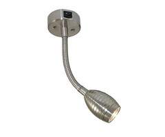 Fjord Outdoor Neso Flex 12V 1,4W LED spot Satin Nickel