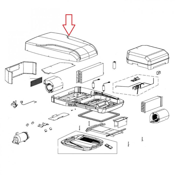 Telair Telair Silent 7300H bovenkap