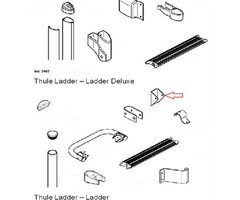 Thule Thule Ladder Wandbevestigings Beugel 30mm Doosnede