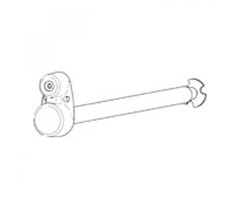 Thule Thule Windscherm Roller Tube Met Eindkap