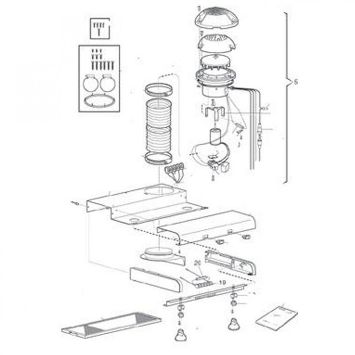 Dometic Dometic Ventilator met Motor CK150/400