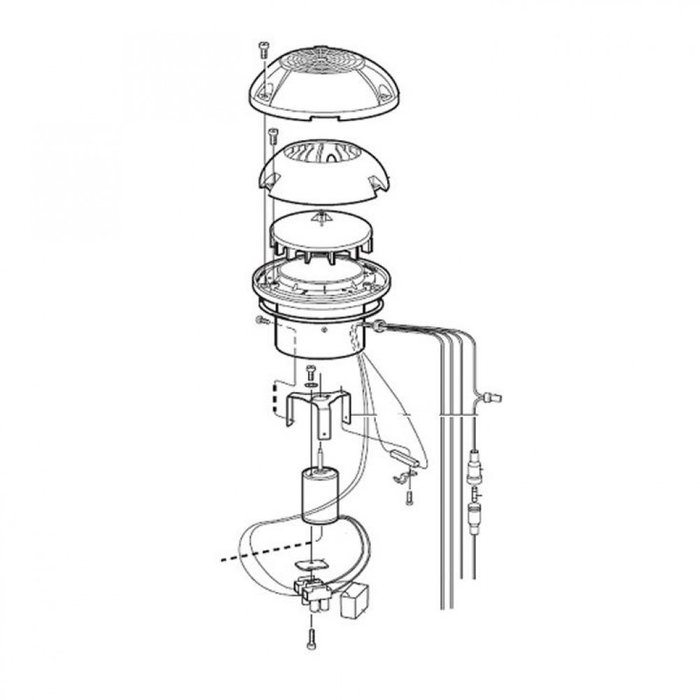 Dometic Dometic Ventilator met Motor CK150/400