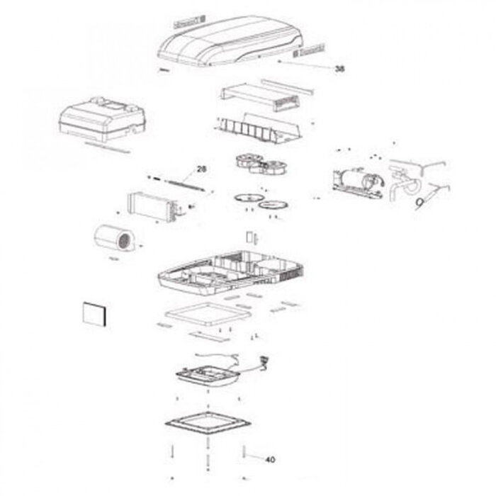 Dometic Dometic Ventilator met Motor CK150/400