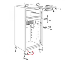 Dometic Dometic RM7505 Hendel Onderaan Rechts