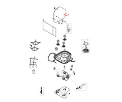Dometic Dometic Kookplaat Glasdeksel Links CE04-DF/L