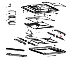 Dometic Dometic Luchtgeleider Zijkant FreshJet 2200