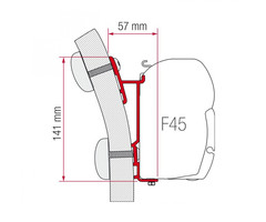 Fiamma Fiamma Hymer S-E Klasse Adapter 450 F45