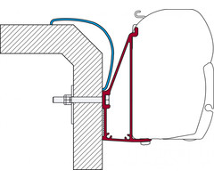 Fiamma Fiamma Rapido Serie 6 Adapter 350 F45