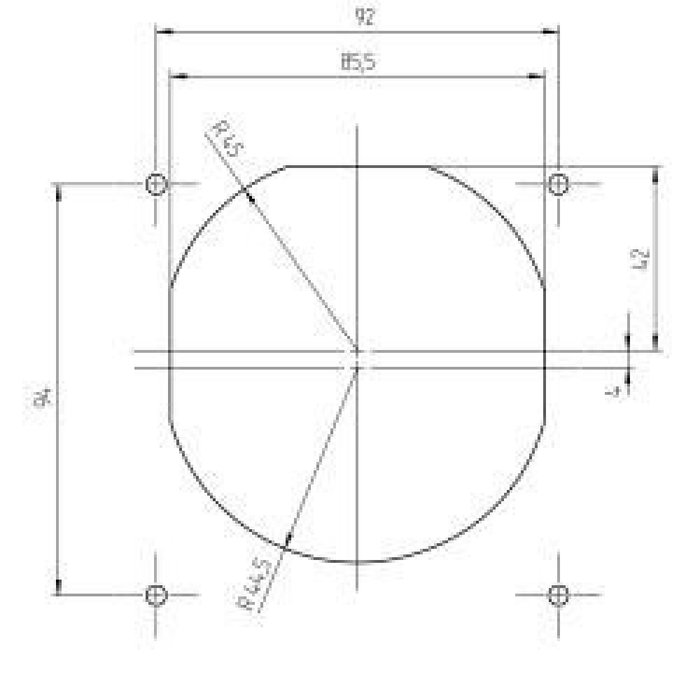 FjordOutdoor Gasinbouwdoos Design 2014 Wit