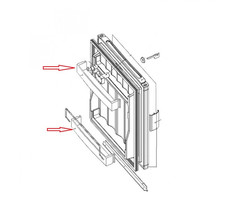 Dometic Dometic RM185R Deurvak Onder
