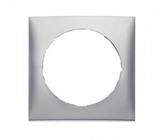 Berker 5 stuks Berker Afdekraam Flow 1-Vaks Chroom Mat