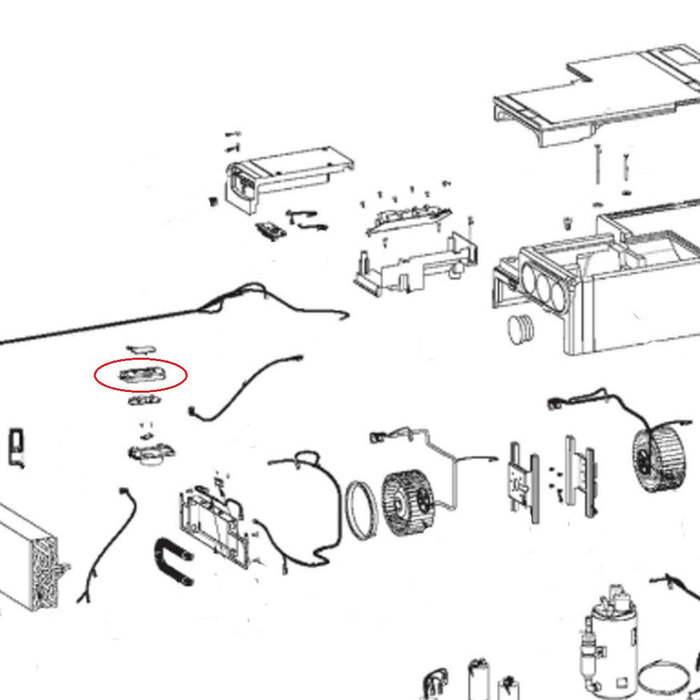 Dometic Dometic Airco Afdekking afstandsbediening