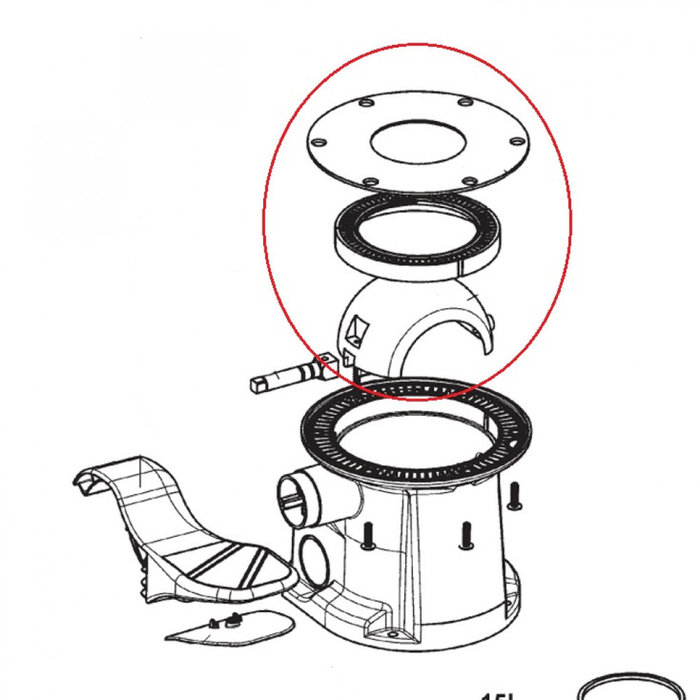 Dometic Dometic VT2500 Halve Bol Afdichtingskit