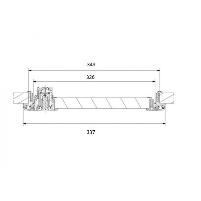 Dometic Dometic Serviceluik SK5 65x35cm Wit
