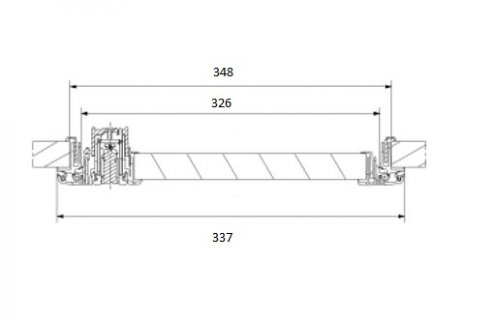 Dometic Dometic Serviceluik SK5 65x35cm Wit