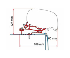 Fiamma Fiamma Rapido C-Line Adapter 340 F65/F80