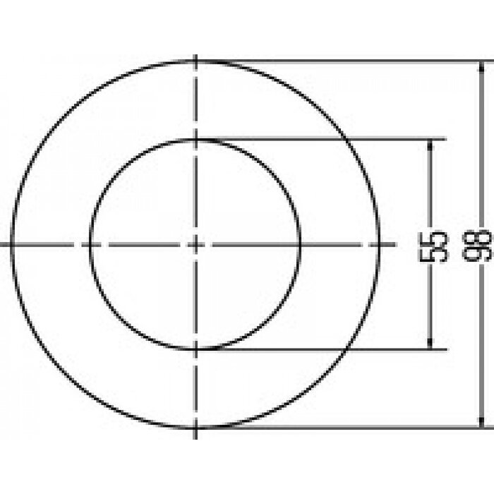 Hella Hella Sierafdekrand voor LED Positie-Breedtelicht