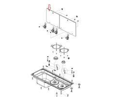 Dometic Dometic Glasdeksel Links MO9722L