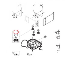 Dometic Dometic CE04-DF Schroeven Branderdeksel 6st.