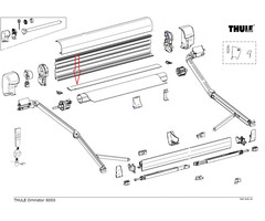 Thule Thule Main Housing Bottom 8000 4.50