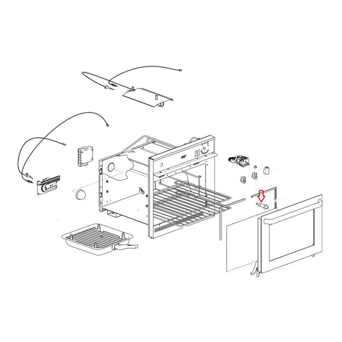 Thetford Thetford Duplex Oven Switch met Piezo