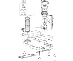 Dometic Dometic CK400 Afzuigkap Vet Filter