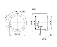 Jokon Jokon Achterlicht en Remlicht LED 735