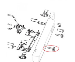 Dometic Dometic RMS8550 Draaiknop Keuzeschakelaar Zwart